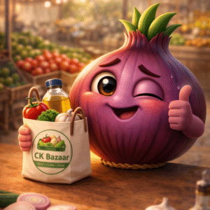 Fresh Onion – 1kg | Daily Cooking Essential | CK Bazaar