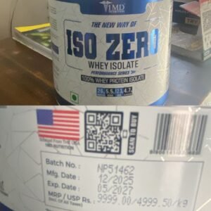 ISO Zero 100% Whey Protein Isolate – High-Performance Lean Muscle Builder (2 kg / Rich Chocolate)